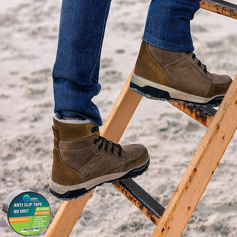 Cinta de seguridad antideslizante 2"x 20' = 6.10 mts Color Negro