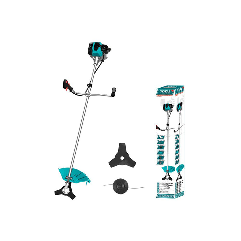 Desmalezadora Grande. Motor 2 Tiempos Enfriado Por Aire A Gasolina 1.4KW (2.2HP) 52cc.