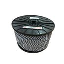 Cuerda Náutica 8mm x 160 m Blanco/Negro. Suave al tacto. Manejo de cargas. Soga Mecate