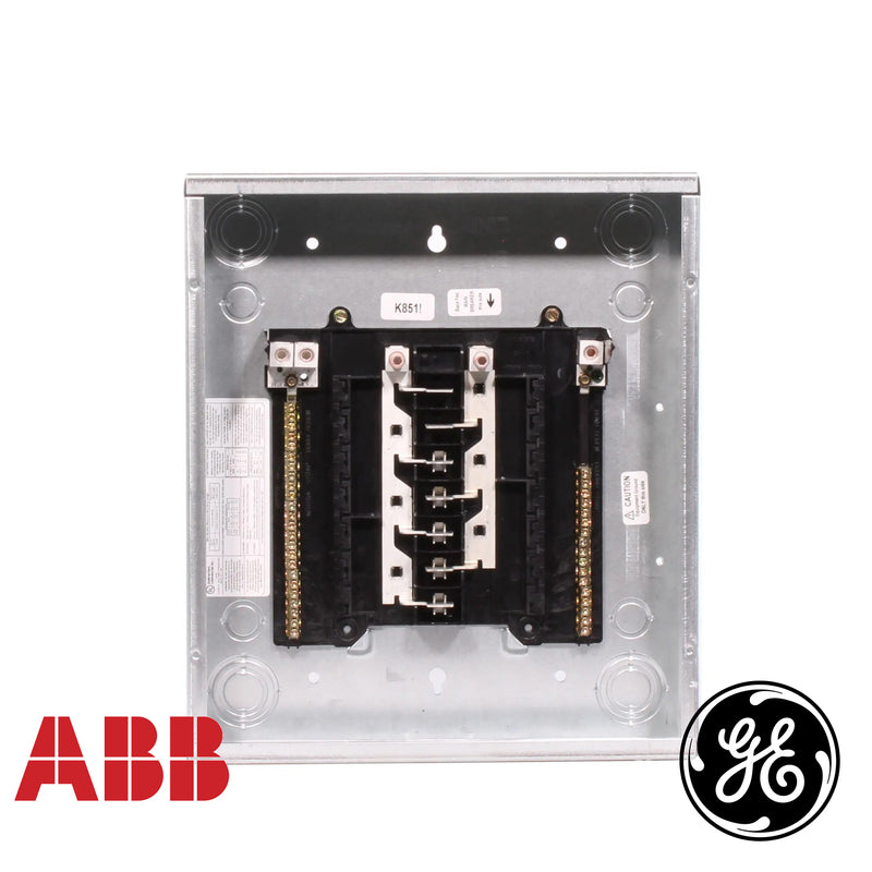 Panel eléctrico 125A, 120/240V 12Cts. Caja Breaker General Electric (GE) Tablero Eléctrico Monofásico TLM1212CCU