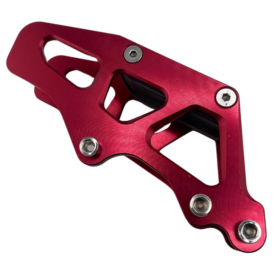 Deslizador de cadena inferior rojo con perno (LX450)