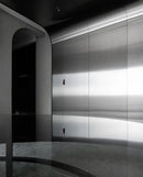 Lámina de Acero Inoxidable WPC Bambú Plomo pulido Decorativo recortable 1.22m x 2.80m x 8 mm (Do it yourself)