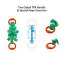 Juguete Iron grip cocodrilo cuerda para mascota