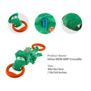 Juguete Iron grip cocodrilo cuerda para mascota