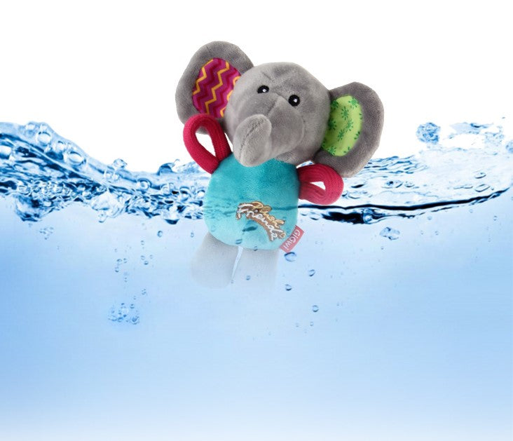 Juguete Plush Elefante de tela para mascotas