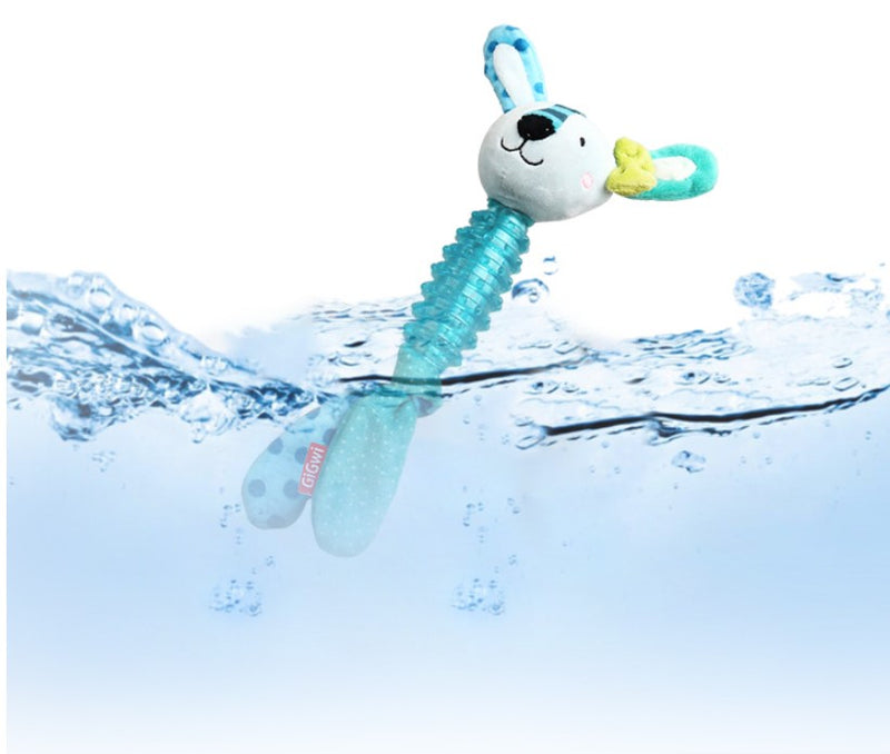 Juguete Suppa conejo azul para mascotas pequeñas