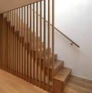 Pergola Decorativa Tubo WPC 2" x 2" Light Wood Cuadrada 50x50x2900mm.