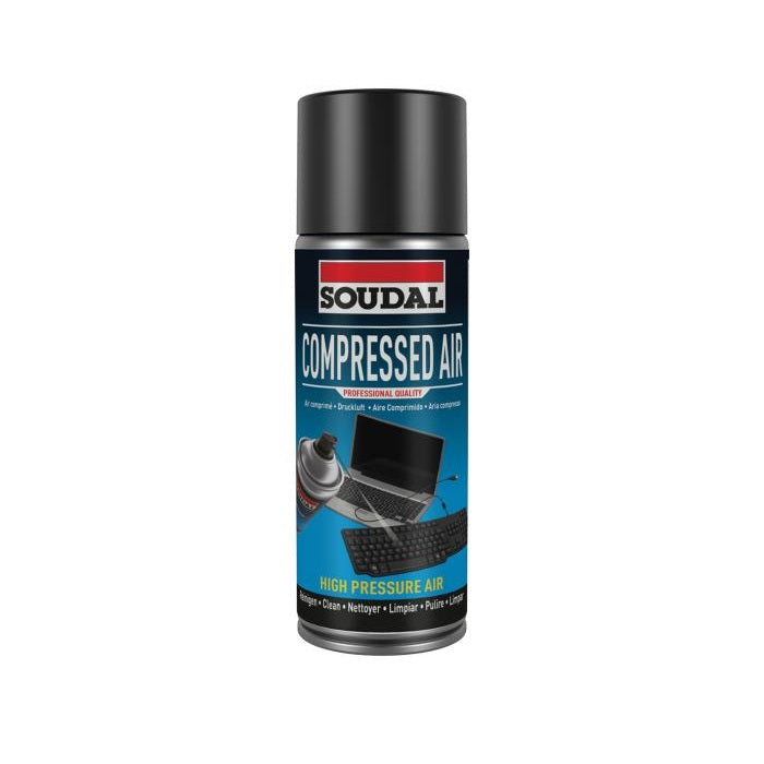 Aire comprimido para limpieza 400 ML en lata , SOUDAL