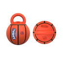 Pelota JUMBALL naranja con asa para mascota