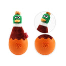 Peluche Pato Gigwi EGG chocolate para mascota