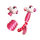 Juguete Suppa mono rosado mascotas pequeñas