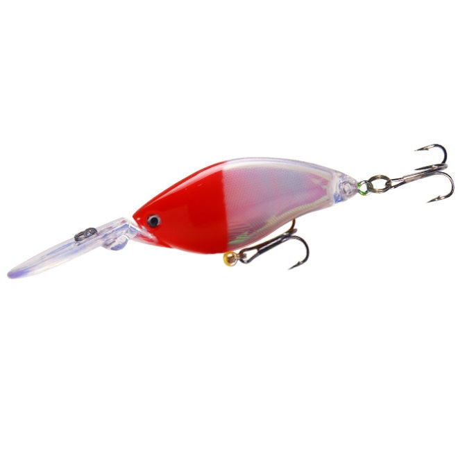 Señuelo Crank 90mm anzuelo triple. Multicolor