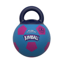 Pelota JUMBALL azul con asa para mascota
