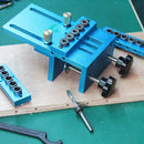 Guía plantilla para perforación de 5 agujeros para madera 6/8/10/15mm