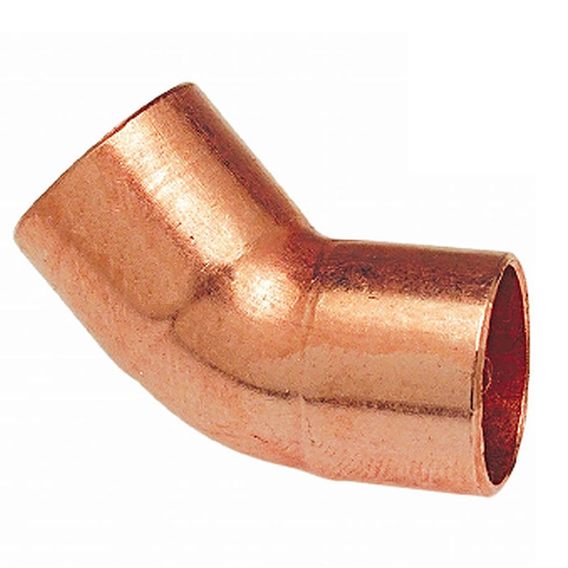 Codo de 45° de cobre (1 1/4")