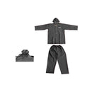 Trajes Impermeables de lluvia pantalones y sobretodos de alta calidad. Negro.