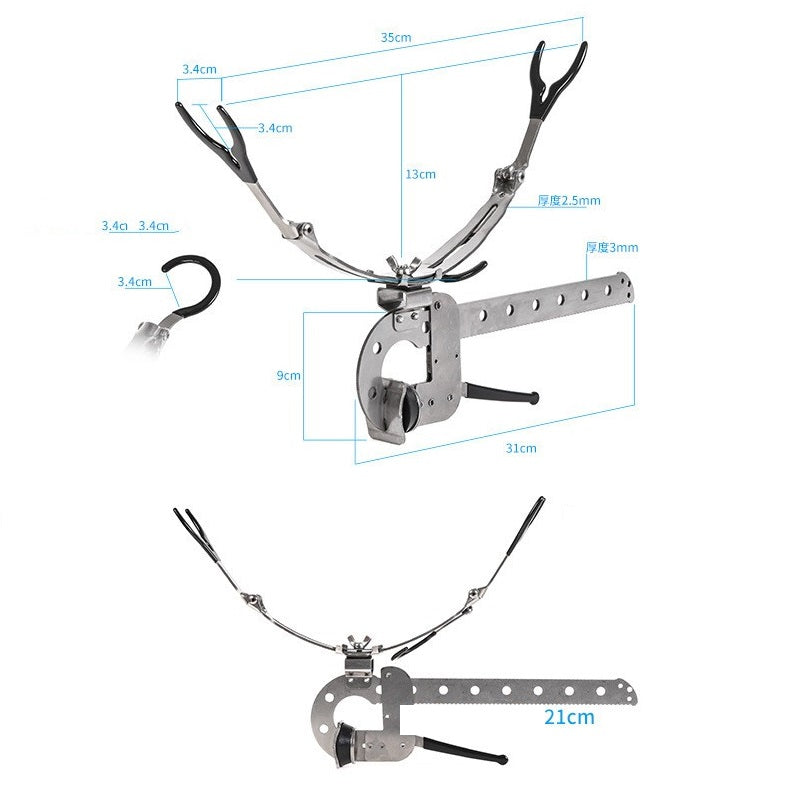Soporte Clamp para caña de pescar