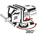 Prensas de banco con base giratoria, Con yunque.