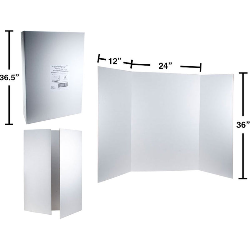 Tablero de presentación de 36 "x 48", blanco
