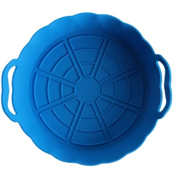 Olla de silicona para freidora de aire, 16cm de diámetro.