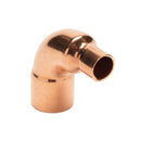 Codos reductores de 90° de cobre