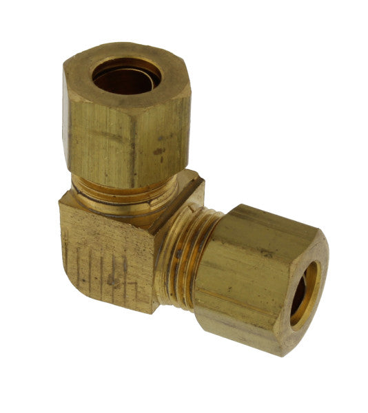 Codo de compresión 90° de 3/8" x 1/4" (