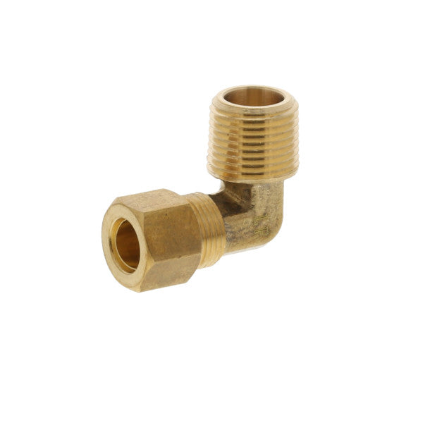 Codo de compresión 90° de 3/8" x 3/8" (
