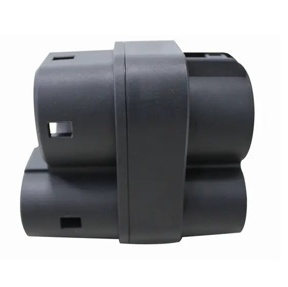 Adaptador de enchufe carga rápida DC CCS1 americano a puerto carro DC CCS2 Europeo