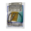 Mangueras macho x hembra para gas de 1/2" x 3/4"