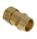 Adaptador macho de compresión de 5/8" x 1/2" (