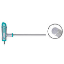 Llave Alen HEX con mango T. Medida: 2.0X75. Material: Cr-V