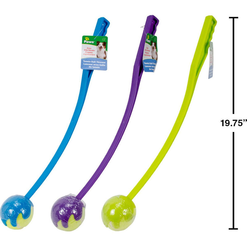 Pelota de tenis y lanzador de 19,5 "  (1pza) (Viene en colores variados al azar)