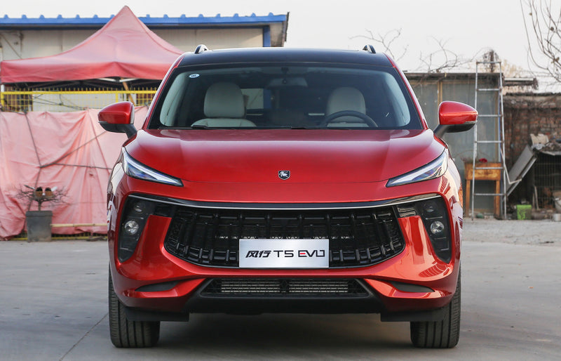 SUV T5 EVO Dongfeng Forthing Gasolina Version Exclusive 8 airbags Color Rojo / Interior Negro