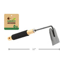 Garden E. Azada de acero al carbono de 11 "/ Mango de madera y agarre de espuma, cht