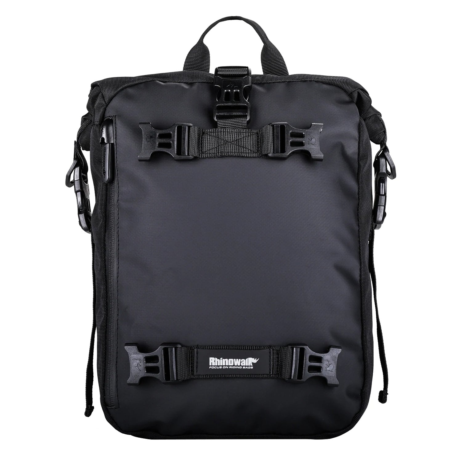 Bolsos laterales para motocicleta. Negro Rhinowalk