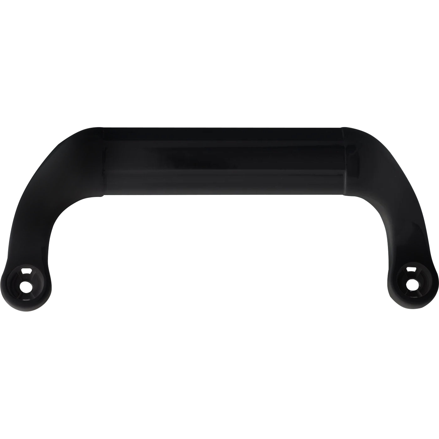 Tirador en forma de C con Tornillo Oculto para Aluminio. Color Negro