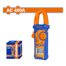 Medidor de Abrazadera. Pinza Amperimétrica AC 400a 2000 Dígitos. Pantalla LCD. Medidor Amperimetro
