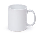 Taza sólida de gres Luciano de 11 oz, blanco