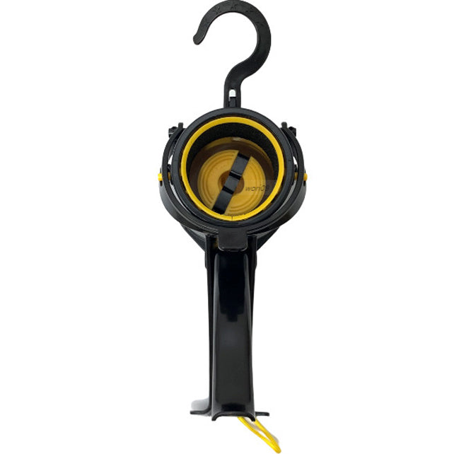 Pistola para tubos de silicon de 4". Para espacios reducidos.