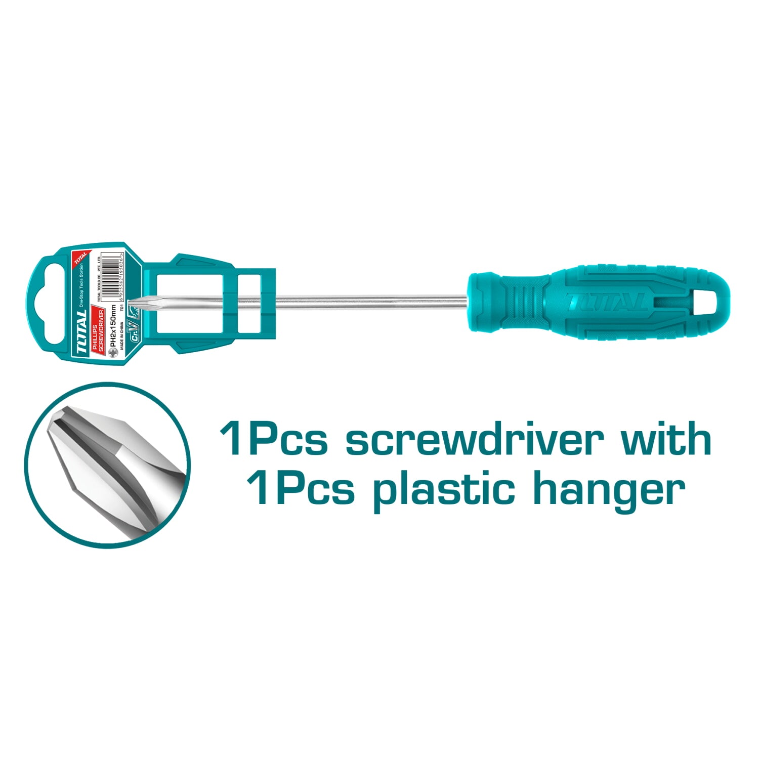 Destornillador estrella Phillips PH2 150mm