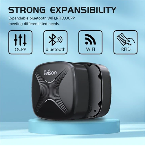 Cargador pared vehículos eléctricos GBT Nivel 2 Smart  OCPP1.6J 7kW 32A monofásico 230V + WIFI+ APP TEISON