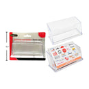 Tarjetero de plástico para tarjetas de presentación Plástico transparente