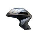 Covertor derecho del tanque de combustible negro con calcomanias (RK150)