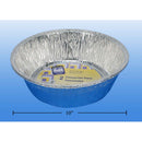 2 bandejas de aluminio para cacerolas de 9.5 " tamaño: 10" de profundidad x 2-7 / 8 "