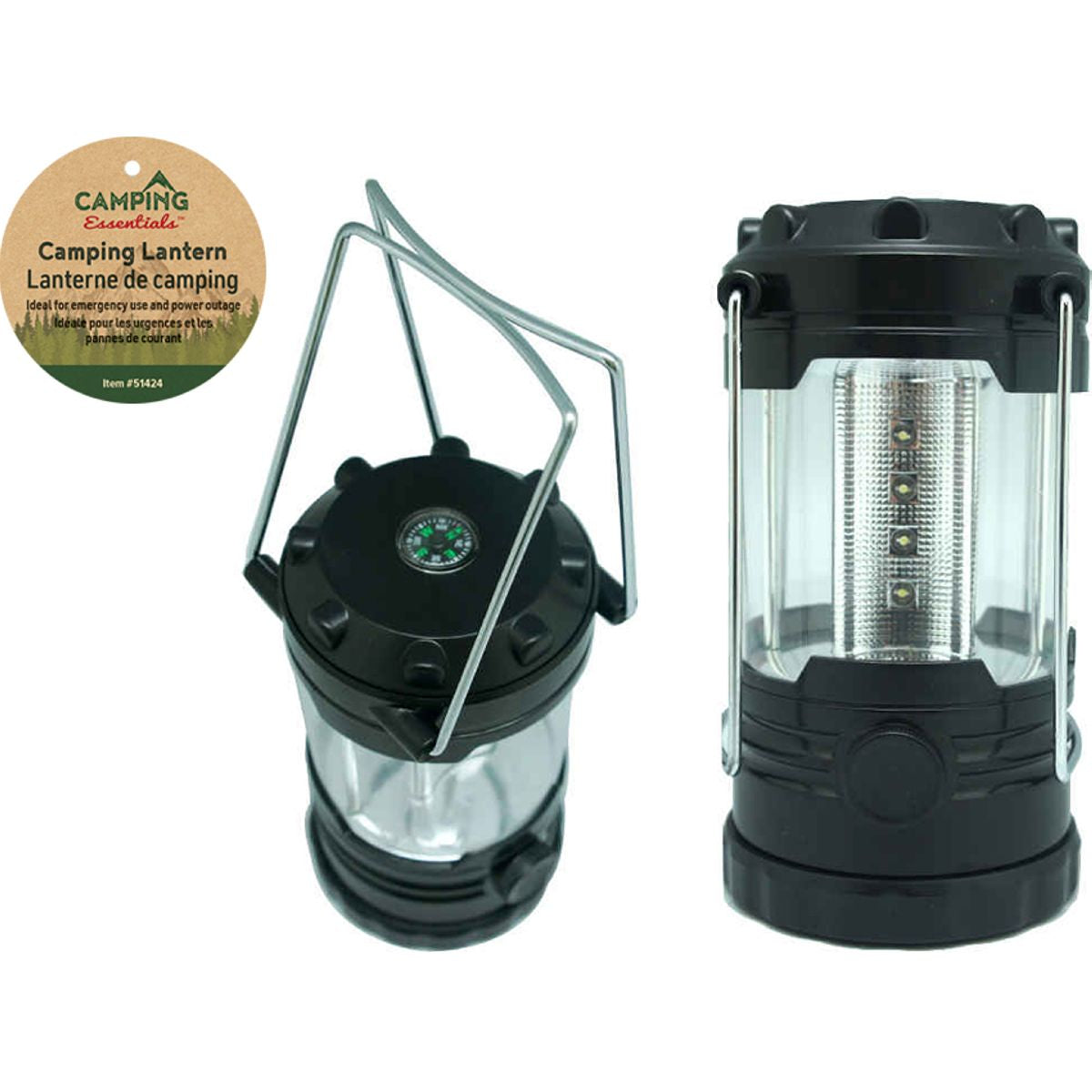 Linterna de camping de 12 LED  usa 3xAA Baterias (no incluidas)