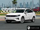 Carro eléctrico Sedan Dongfeng Forthing S60EV 415km Autonomía EXCLUSIVE Color blanco/ Inte. Negro