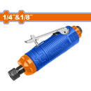 Motortool Neumático 1/4" & 1/8". Velocidad de 22000/min. Manguera de aire: 3/8". Presión: 6.3bar