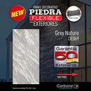 Piedra Flexible Grey Nature panel 570 x 270 mm (2.5 - 3.3mm) 30 Pc/ box (4.62m2)
