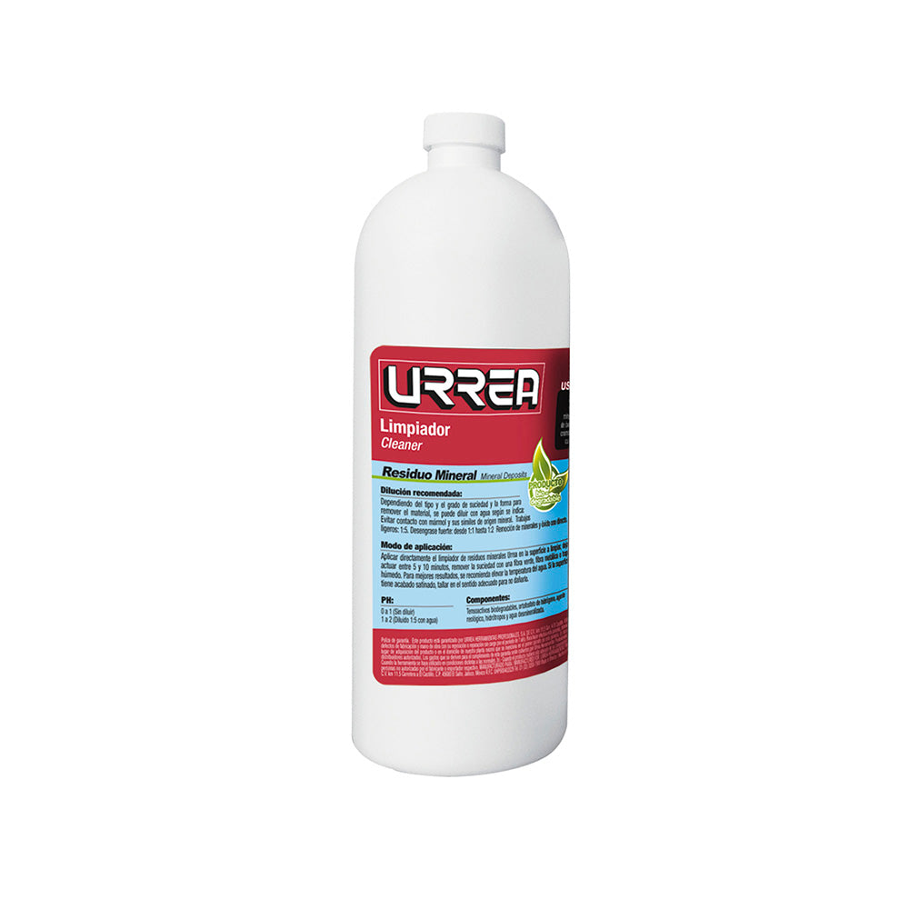 Limpiador de residuos minerales 1L Urrea