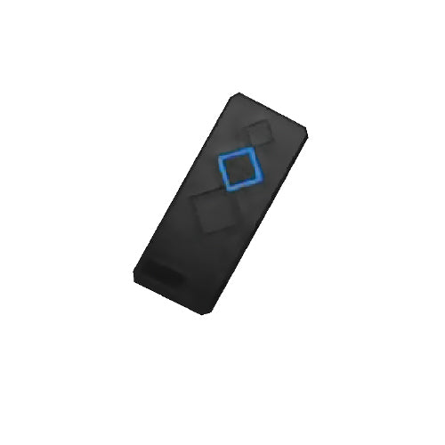 Lector de tarjetas diseño compacto con led. Mifare-ID. Compatible solo con panel  NT-109